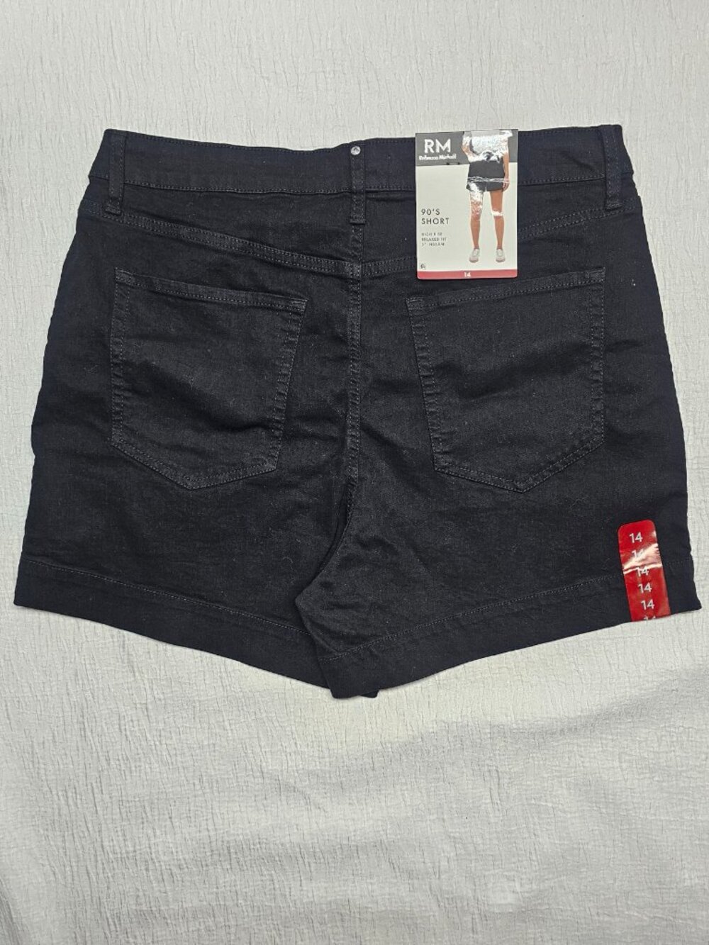 RM by Rebecca Minkoff Women's Relaxed Fit High Rise 90' s Short - Picture 7 of 10